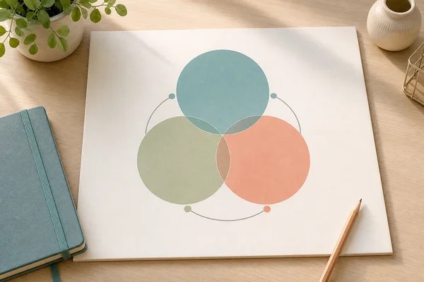 Three cluster concept map