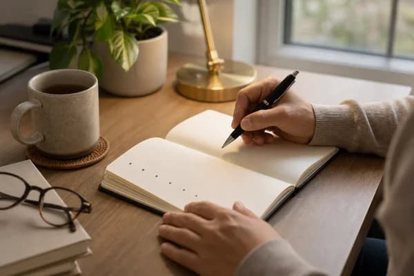 تأمل ذاتي هادئ بعد ضيق عاطفي